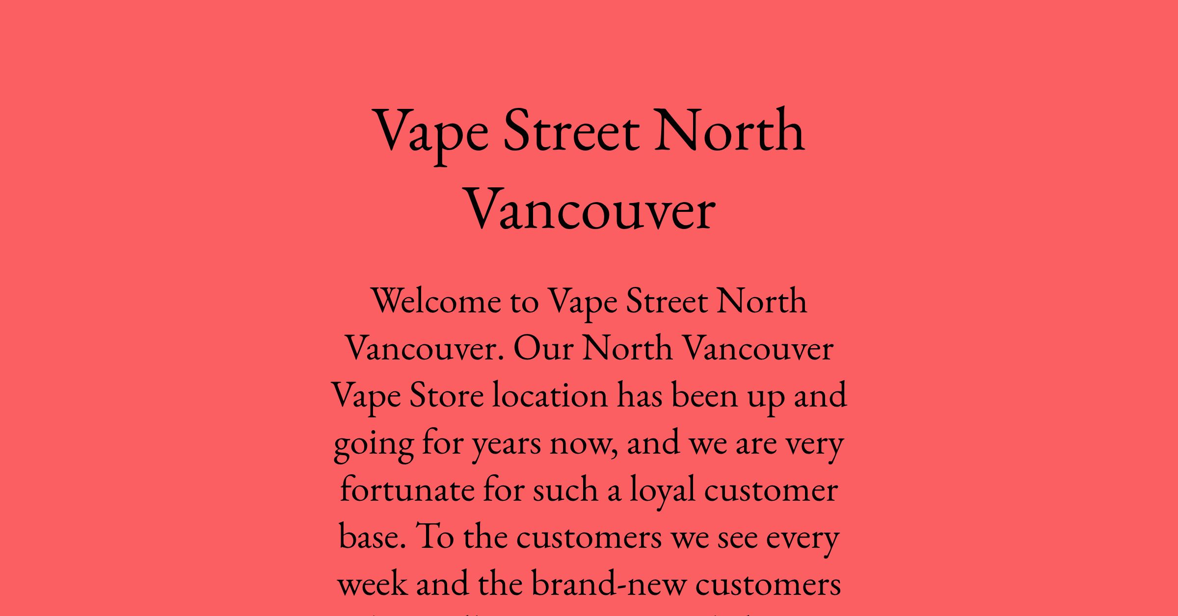 vape shop north vancouver Concerns about vape shop in Edgemont neighborhood
